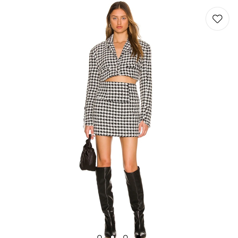 For Love & Lemons Women's Bonnie Cropped Blazer X-Small